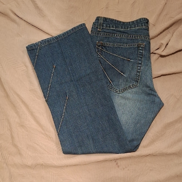 Laundry By Shelli Segal Blue Relaxed Jeans - Picture 2 of 6